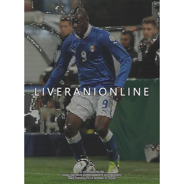 Qualificazioni ai Campionati Mondiali di Calcio Brasile FIFA 2014 Gruppo B Milano- 16.10.2012 Italia-Danimarca Nella Foto:Balotelli Mario /Ph.Vitez-Ag. Aldo Liverani