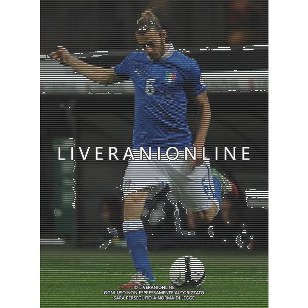 Qualificazioni ai Campionati Mondiali di Calcio Brasile FIFA 2014 Gruppo B Milano- 16.10.2012 Italia-Danimarca Nella Foto:Balzaretti Federico /Ph.Vitez-Ag. Aldo Liverani