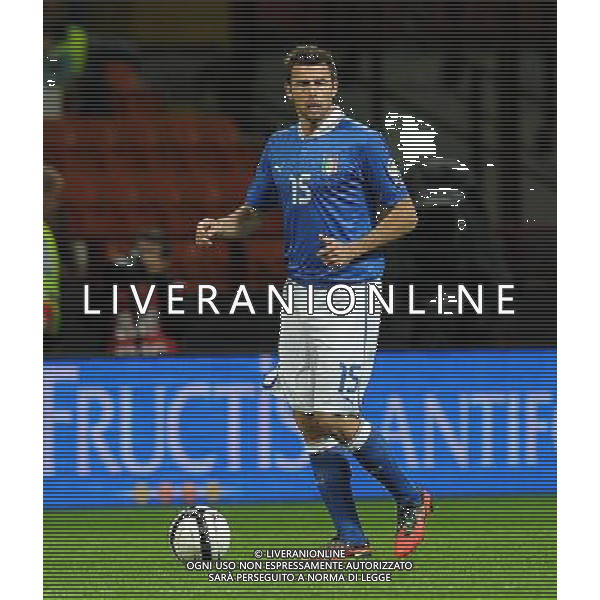 Qualificazioni ai Campionati Mondiali di Calcio Brasile FIFA 2014 Gruppo B Milano- 16.10.2012 Italia-Danimarca Nella Foto:Barzagli Andrea /Ph.Vitez-Ag. Aldo Liverani