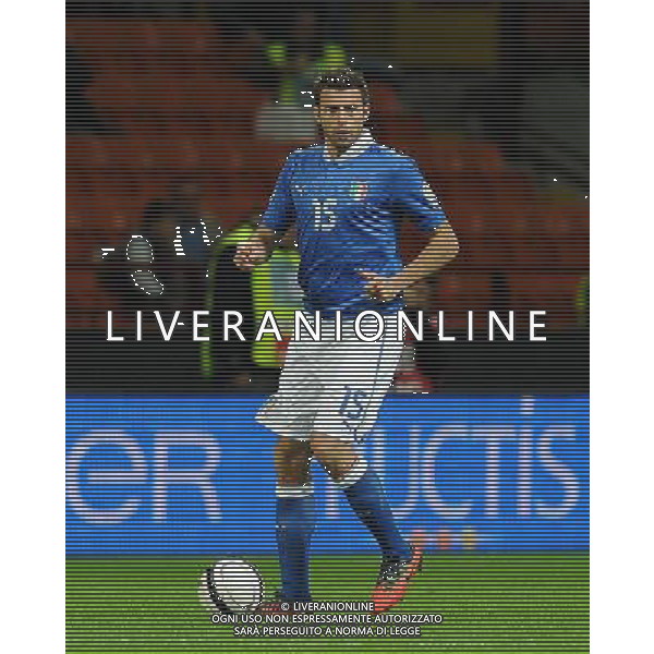 Qualificazioni ai Campionati Mondiali di Calcio Brasile FIFA 2014 Gruppo B Milano- 16.10.2012 Italia-Danimarca Nella Foto:Barzagli Andrea /Ph.Vitez-Ag. Aldo Liverani