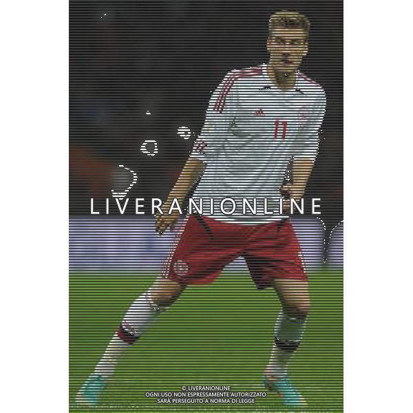 Qualificazioni ai Campionati Mondiali di Calcio Brasile FIFA 2014 Gruppo B Milano- 16.10.2012 Italia-Danimarca Nella Foto:Bendtner Nicklas /Ph.Vitez-Ag. Aldo Liverani