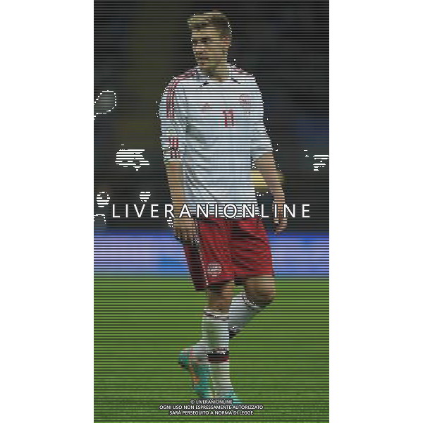 Qualificazioni ai Campionati Mondiali di Calcio Brasile FIFA 2014 Gruppo B Milano- 16.10.2012 Italia-Danimarca Nella Foto:Bendtner Nicklas /Ph.Vitez-Ag. Aldo Liverani