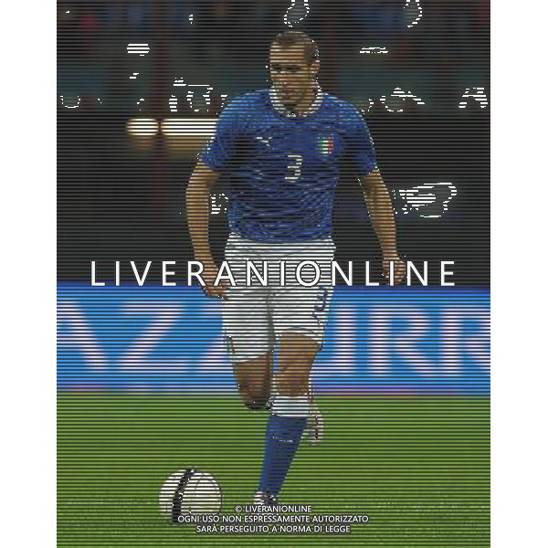 Qualificazioni ai Campionati Mondiali di Calcio Brasile FIFA 2014 Gruppo B Milano- 16.10.2012 Italia-Danimarca Nella Foto:Chiellini Giorgio /Ph.Vitez-Ag. Aldo Liverani