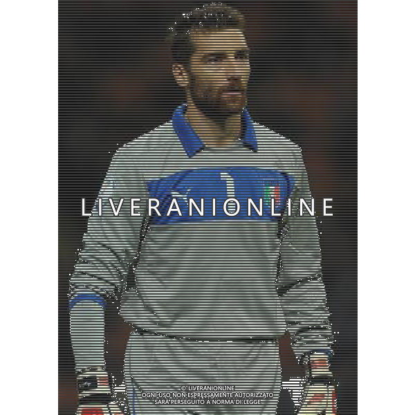 Qualificazioni ai Campionati Mondiali di Calcio Brasile FIFA 2014 Gruppo B Milano- 16.10.2012 Italia-Danimarca Nella Foto:De Sanctis Morgan /Ph.Vitez-Ag. Aldo Liverani