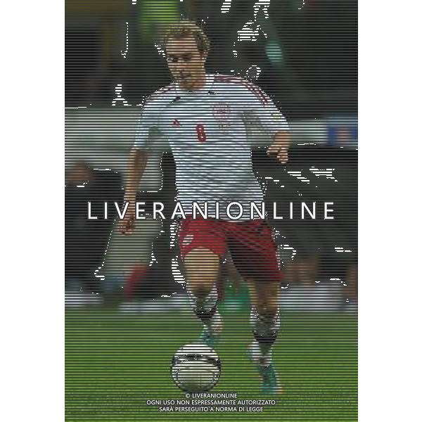 Qualificazioni ai Campionati Mondiali di Calcio Brasile FIFA 2014 Gruppo B Milano- 16.10.2012 Italia-Danimarca Nella Foto:Eriksen Crhistian /Ph.Vitez-Ag. Aldo Liverani