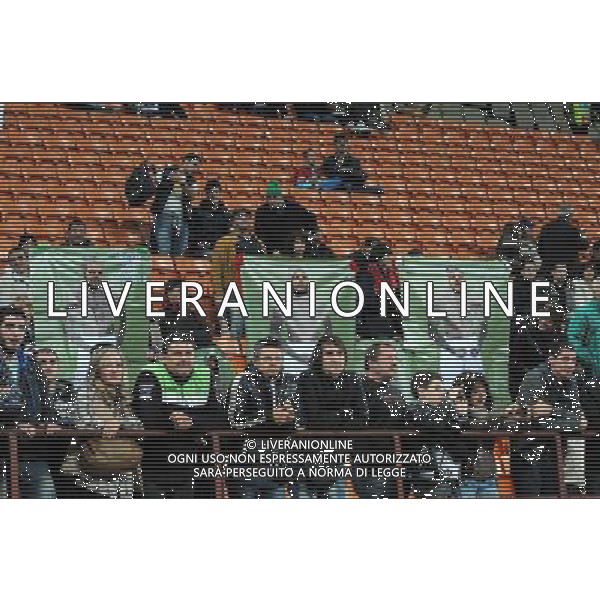 Italia-Danimarca Qualificazioni ai Campionati Mondiali di Calcio Brasile FIFA 2014 Gruppo B Milano- 16.10.2012 NELLA FOTO : TIFOSI ITALIA ©Ravezzani/AGENZIA ALDO LIVERANI SAS