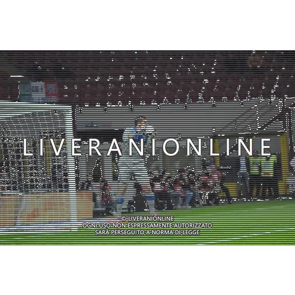 Italia-Danimarca Qualificazioni ai Campionati Mondiali di Calcio Brasile FIFA 2014 Gruppo B Milano- 16.10.2012 NELLA FOTO : MORGAN DE SANCTIS IN PARATA ©Ravezzani/AGENZIA ALDO LIVERANI SAS