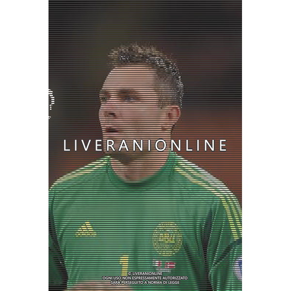 Italia-Danimarca Qualificazioni ai Campionati Mondiali di Calcio Brasile FIFA 2014 Gruppo B Milano- 16.10.2012 NELLA FOTO : STEPHAN ANDERSEN ©Ravezzani/AGENZIA ALDO LIVERANI SAS