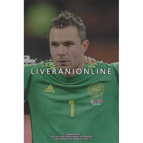 Italia-Danimarca Qualificazioni ai Campionati Mondiali di Calcio Brasile FIFA 2014 Gruppo B Milano- 16.10.2012 NELLA FOTO : STEPHAN ANDERSEN ©Ravezzani/AGENZIA ALDO LIVERANI SAS