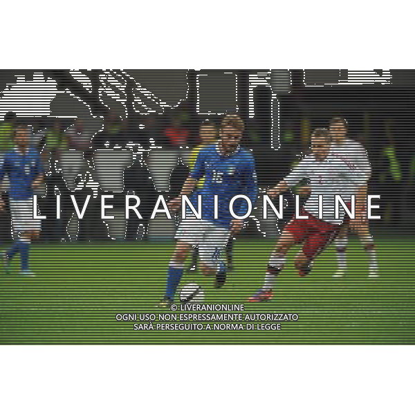 Italia-Danimarca Qualificazioni ai Campionati Mondiali di Calcio Brasile FIFA 2014 Gruppo B Milano- 16.10.2012 NELLA FOTO : DANIELE DE ROSSI ©Ravezzani/AGENZIA ALDO LIVERANI SAS