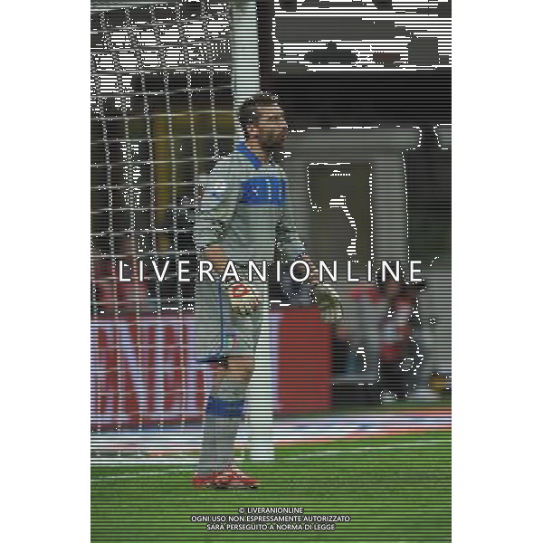 Italia-Danimarca Qualificazioni ai Campionati Mondiali di Calcio Brasile FIFA 2014 Gruppo B Milano- 16.10.2012 NELLA FOTO : MORGAN DE SANCTIS ©Ravezzani/AGENZIA ALDO LIVERANI SAS