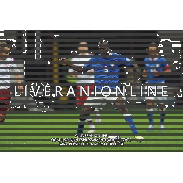 Italia-Danimarca Qualificazioni ai Campionati Mondiali di Calcio Brasile FIFA 2014 Gruppo B Milano- 16.10.2012 NELLA FOTO : MARIO BALOTELLI ©Ravezzani/AGENZIA ALDO LIVERANI SAS