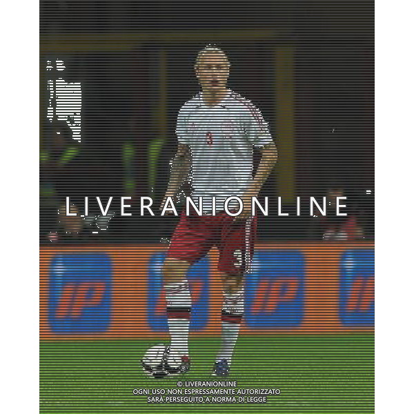 Qualificazioni ai Campionati Mondiali di Calcio Brasile FIFA 2014 Gruppo B Milano- 16.10.2012 Italia-Danimarca Nella Foto:Kjaer Simon /Ph.Vitez-Ag. Aldo Liverani