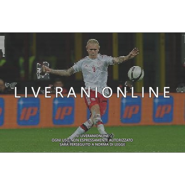 Qualificazioni ai Campionati Mondiali di Calcio Brasile FIFA 2014 Gruppo B Milano- 16.10.2012 Italia-Danimarca Nella Foto:Kjaer Simon /Ph.Vitez-Ag. Aldo Liverani