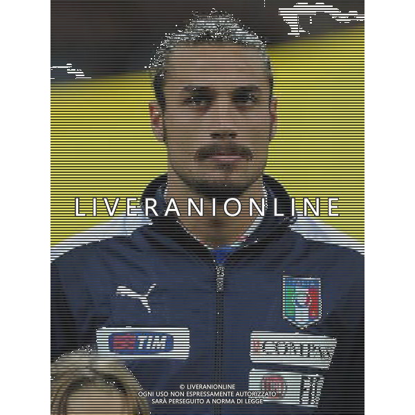 Qualificazioni ai Campionati Mondiali di Calcio Brasile FIFA 2014 Gruppo B Milano- 16.10.2012 Italia-Danimarca Nella Foto:Osvaldo Pablo Daniel /Ph.Vitez-Ag. Aldo Liverani