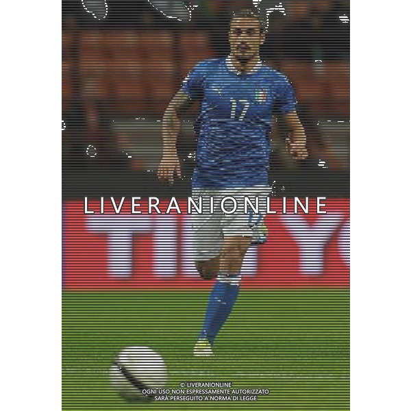 Qualificazioni ai Campionati Mondiali di Calcio Brasile FIFA 2014 Gruppo B Milano- 16.10.2012 Italia-Danimarca Nella Foto:Osvaldo Pablo Daniel /Ph.Vitez-Ag. Aldo Liverani