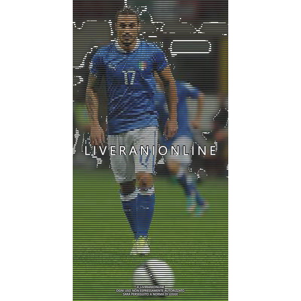 Qualificazioni ai Campionati Mondiali di Calcio Brasile FIFA 2014 Gruppo B Milano- 16.10.2012 Italia-Danimarca Nella Foto:Osvaldo Pablo Daniel /Ph.Vitez-Ag. Aldo Liverani