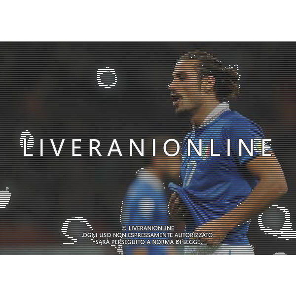 Qualificazioni ai Campionati Mondiali di Calcio Brasile FIFA 2014 Gruppo B Milano- 16.10.2012 Italia-Danimarca Nella Foto:Osvaldo Pablo Daniel /Ph.Vitez-Ag. Aldo Liverani