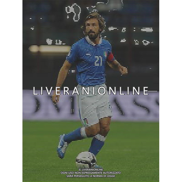 Qualificazioni ai Campionati Mondiali di Calcio Brasile FIFA 2014 Gruppo B Milano- 16.10.2012 Italia-Danimarca Nella Foto:Pirlo Andrea /Ph.Vitez-Ag. Aldo Liverani