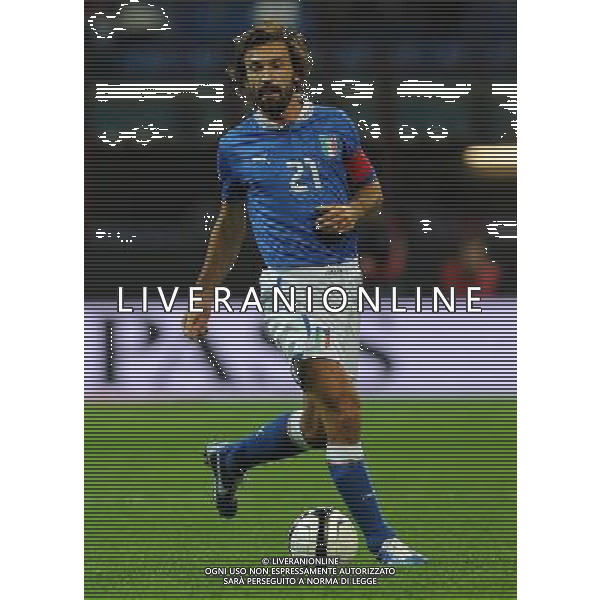 Qualificazioni ai Campionati Mondiali di Calcio Brasile FIFA 2014 Gruppo B Milano- 16.10.2012 Italia-Danimarca Nella Foto:Pirlo Andrea /Ph.Vitez-Ag. Aldo Liverani