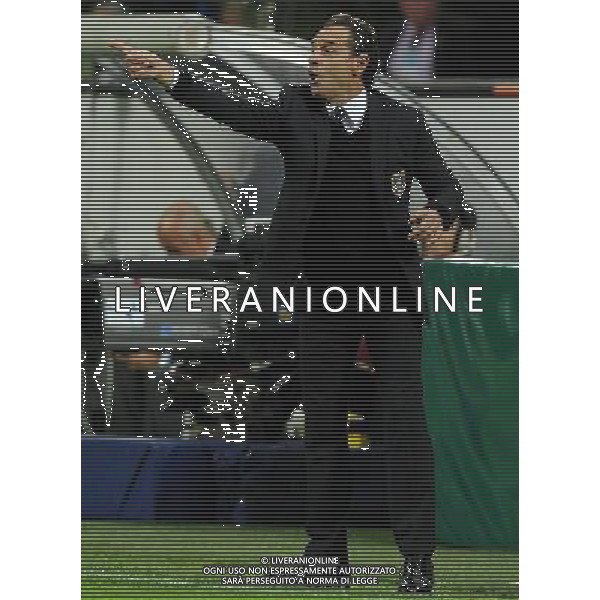 Qualificazioni ai Campionati Mondiali di Calcio Brasile FIFA 2014 Gruppo B Milano- 16.10.2012 Italia-Danimarca Nella Foto:Prandelli Cesare /Ph.Vitez-Ag. Aldo Liverani