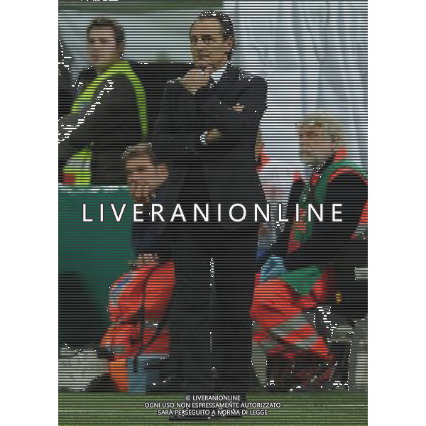 Qualificazioni ai Campionati Mondiali di Calcio Brasile FIFA 2014 Gruppo B Milano- 16.10.2012 Italia-Danimarca Nella Foto:Prandelli Cesare /Ph.Vitez-Ag. Aldo Liverani