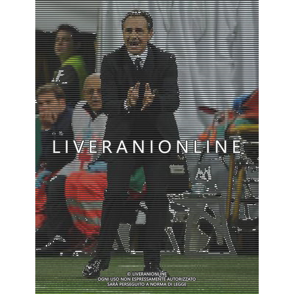 Qualificazioni ai Campionati Mondiali di Calcio Brasile FIFA 2014 Gruppo B Milano- 16.10.2012 Italia-Danimarca Nella Foto:Prandelli Cesare /Ph.Vitez-Ag. Aldo Liverani