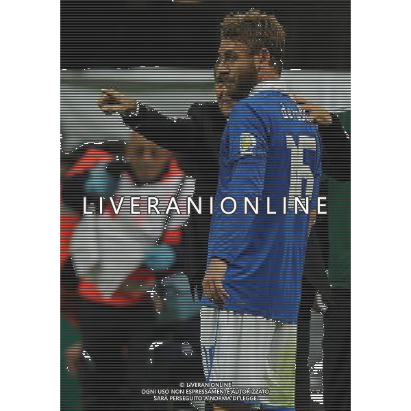 Qualificazioni ai Campionati Mondiali di Calcio Brasile FIFA 2014 Gruppo B Milano- 16.10.2012 Italia-Danimarca Nella Foto:Prandelli Cesare-De Rossi Daniele /Ph.Vitez-Ag. Aldo Liverani