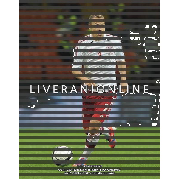 Qualificazioni ai Campionati Mondiali di Calcio Brasile FIFA 2014 Gruppo B Milano- 16.10.2012 Italia-Danimarca Nella Foto:Stokholm Nicolai /Ph.Vitez-Ag. Aldo Liverani