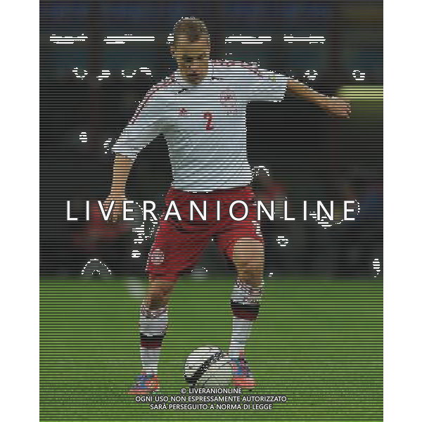 Qualificazioni ai Campionati Mondiali di Calcio Brasile FIFA 2014 Gruppo B Milano- 16.10.2012 Italia-Danimarca Nella Foto:Stokholm Nicolai /Ph.Vitez-Ag. Aldo Liverani