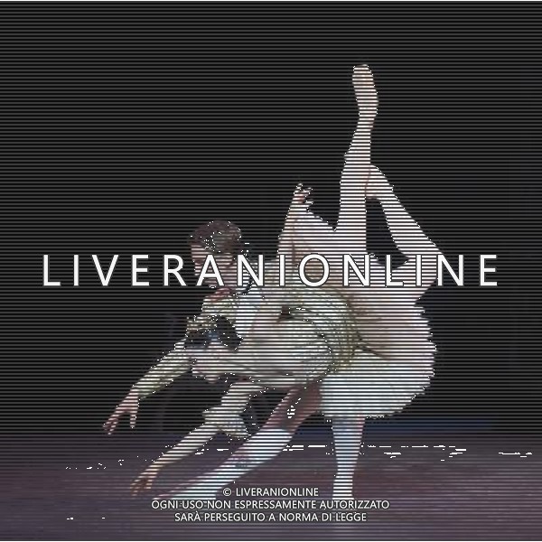 English National Ballet. \'Sleeping Beauty\'. Vadim Muntagirov, Tamara Rojo and Daria Klimentova. ©photoshot/AGENZIA ALDO LIVERANI SAS - ITALY ONLY - Ballerini del balletto nazionale Inglese mettono in scena \'La bella Addormentata\'. Vadim Muntagirov, Tamara Rojo e Daria Klimentova.