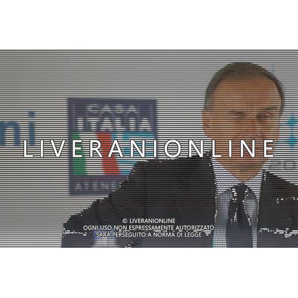 Atene 12 / 08 / 2004 Olimpiadi 2004 Casa Italia Conferenza stampa di Petrucci Giovanni ( Presidente CONI ) e Pagnozzi Raffaele ( Capo della missione italiana ) Nella foto: Petrucci Giovanni Presidente CONI ph Marco Luzzani / Ag Aldo Liverani s.a.s.