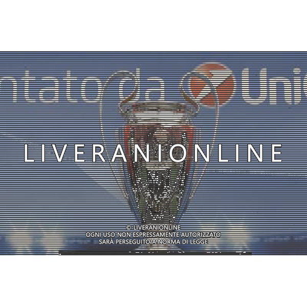 La \'Coppa dalle grandi orecchie\' a piazza del Popolo ospita la nona e ultima tappa della \'Champions League Trophy Tour 2012\' - Roma, 19 ottobre 2012 ©Corradetti/AGENZIA ALDO LIVERANI SAS 