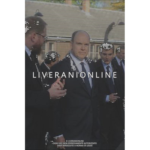  Ksiaze Albert i Ksiezna Charlene zwiedzaja oboz koncentracyjny w Oswiecimiu. Nz. Ksiaze Albert, Ksiezna Charlene fot. Marcin Wziontek/NEWSPIX.PL --- Newspix.pl PRINCE ALBERT AND PRINCESS CHARLENE visit the concentration camp at Auschwitz ©NEWSPIX/AGENZIA ALDO LIVERANI SAS - ITALY ONLY - REALI: Il Principe ALBERTO di Monaco con la moglie la Principessa CHARLENE in visitar al campo di concentramento di Auschwitz *** Local Caption *** www.newspix.pl mail us: info@newspix.pl call us: 0048 022 23 22 222 --- Polish Picture Agency by Ringier Axel Springer Poland