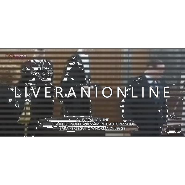 MILANO TRIBUNALE UDIENZA RUBY 19/10/2012 NELLA FOTO SILVIO BERLUSCONI STRINGE LA MANO AL PUBBLICO MINISTERO ILDA BOCCASSINI IMMAGINI TELEVISIVE DA SKY OBBLIGATORIO CITARE LA FONTE TELEVISIVA AG ALDO LIVERANI S A S