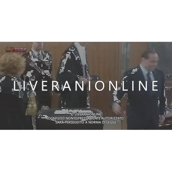 MILANO TRIBUNALE UDIENZA RUBY 19/10/2012 NELLA FOTO SILVIO BERLUSCONI STRINGE LA MANO AL PUBBLICO MINISTERO ILDA BOCCASSINI IMMAGINI TELEVISIVE DA SKY OBBLIGATORIO CITARE LA FONTE TELEVISIVA AG ALDO LIVERANI S A S