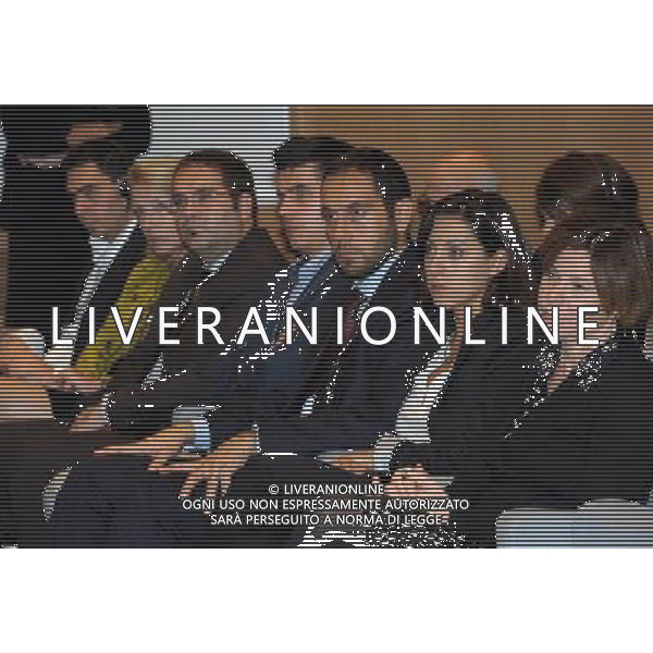 MILANO 22/10/2012 SALA BUZZATI, CORRIERE DELLA SERA, VIA BALZAN WORKSHOP: -BETTING, SPORT \' MATCH-FIXING. SCOMMESSE CLANDESTINE E PARTITE TRUCCATE: I RIMEDI CONTRO QUESTO CANCRO DELLO SPORT- NELLA FOTO LA PRIMA FILA DEL WORKSHOP FOTO ROMANO/AG ALDO LIVERANI