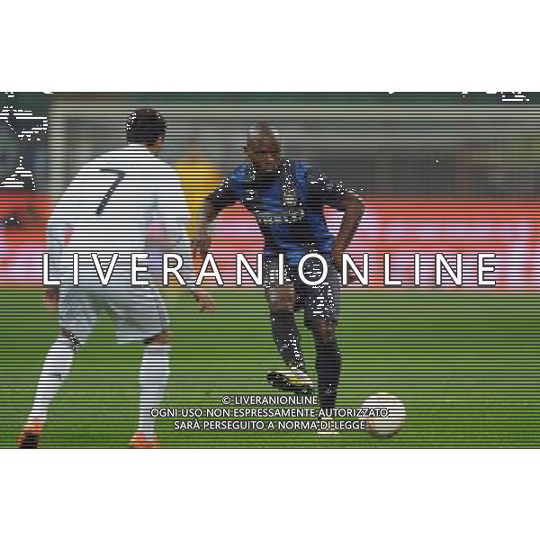 MILANO, 25-10-2012 / å©FOTO GIORGIO RAVEZZANI UEFA EUROPA LEAGUE INTER-PARTIZAN BELGRADO NELLA FOTO : MUDINGAY AG ALDO LIVERANI S A S