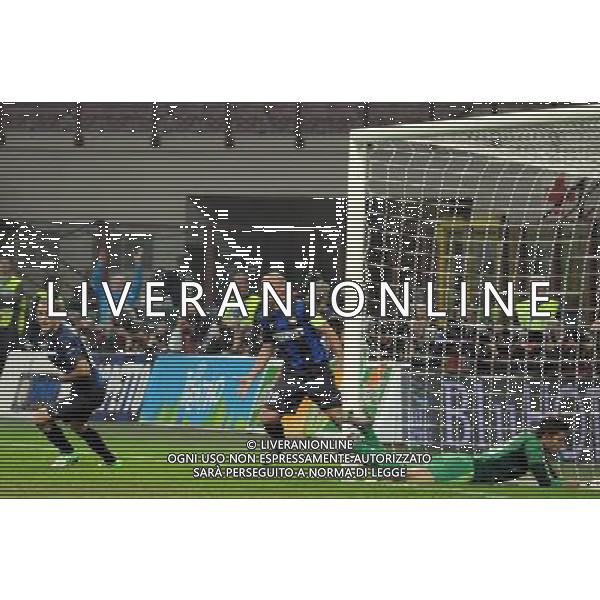 MILANO, 25-10-2012 / å©FOTO GIORGIO RAVEZZANI UEFA EUROPA LEAGUE INTER-PARTIZAN BELGRADO NELLA FOTO : GOAL PALACIO AG ALDO LIVERANI S A S