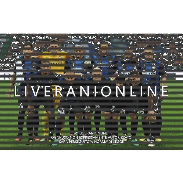 UEFA Europa League 2012/2013 Gruppo H Milano - 25.10.2012 Inter-FK Partizan Nella Foto:Inter Squadra Formazione /Ph.Vitez-Ag. Aldo Liverani