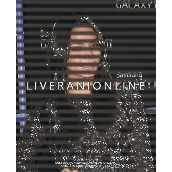 25 October 2012 - Beverly Hills, California - Vanessa Hudgens. Samsung Mobile Launch Party For The New Samsung Galaxy Note II Held At Private Residence. Photo Credit: Kevan Brooks/AdMedia /AGENZIA ALDO LIVERANI SAS/ITALY ONLY - EDITORIAL USE ONLY