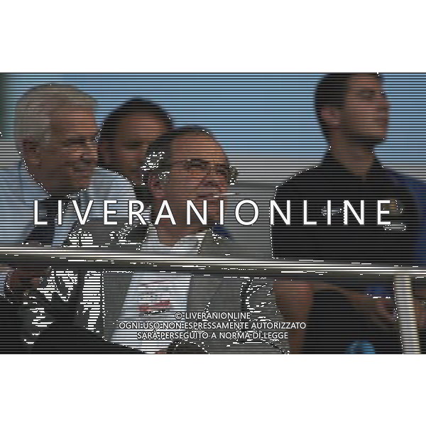 BASILEA -INTER 111/08/2004 PRELIMINARI DI CHAMPIONS LEAGUE NELLA FOTO SCORZA ACCURSIO DIRETTORE GENERALE INTER CALCIO AGENZIA ALDO LIVERANI