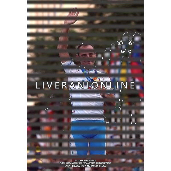 Atene 14-08-2004 Olimpiade 2004 Ciclismo prova maschile su strada nella foto bettini paolo ph marco/ag aldo liverani s.a.s.