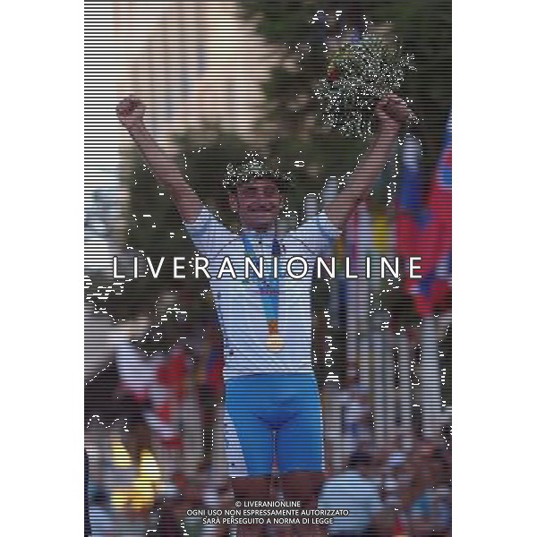 Atene 14-08-2004 Olimpiade 2004 Ciclismo prova maschile su strada nella foto bettini paolo ph marco/ag aldo liverani s.a.s.