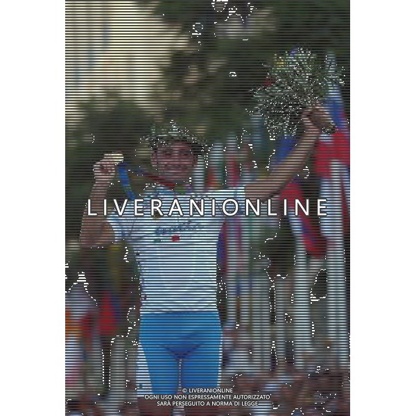 Atene 14-08-2004 Olimpiade 2004 Ciclismo prova maschile su strada nella foto bettini paolo ph marco/ag aldo liverani s.a.s.