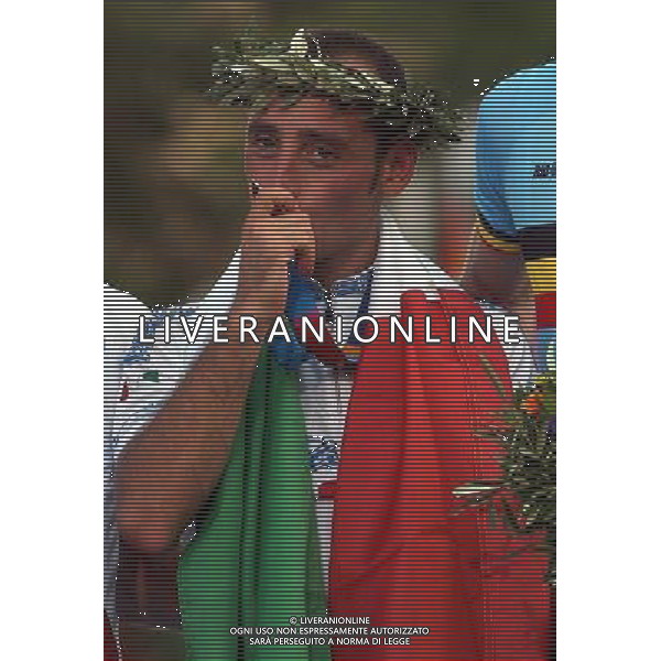 Atene 14-08-2004 Olimpiade 2004 Ciclismo prova maschile su strada nella foto bettini paolo ph marco/ag aldo liverani s.a.s.