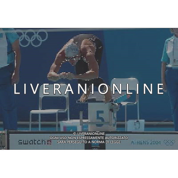 Atene 14-08-2004 Olimpiadi 2004- nuoto nella foto rosolino massimiliano ph marco luzzani/ag aldo Liverani s.a.s.