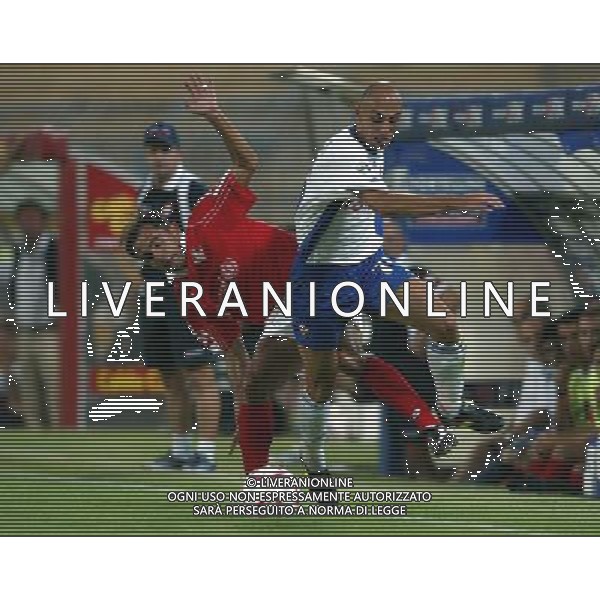Piacenza-Fiorentina coppa italia Tim Cup 14/08/04 nella foto fantini enrico foto filippo venezia/ag aldo liverani
