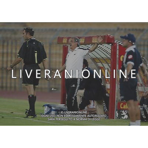 Piacenza-Fiorentina coppa italia Tim Cup 14/08/04 nella foto emiliano mondonico foto filippo venezia/ag aldo liverani