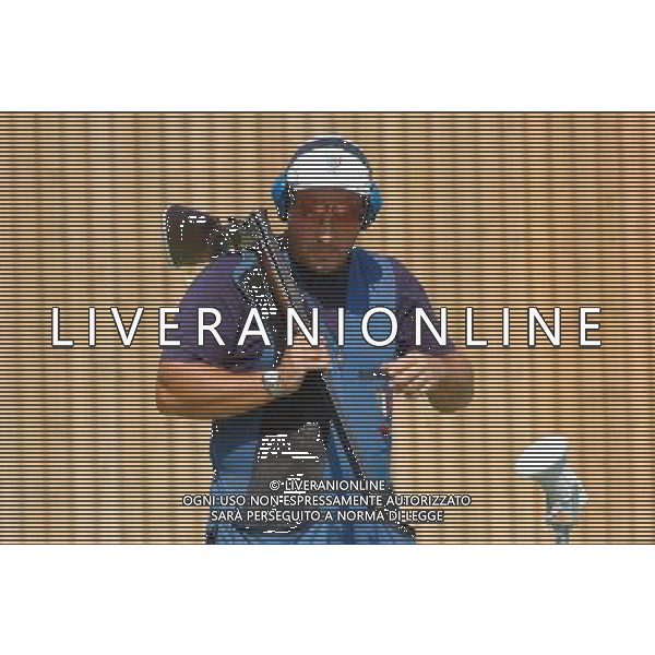 Atene 15-08-2004 Olimpiade 2004 shooting trap uomini nella foto pellielo giovanni ph marco luzzani/ag aldo liverani s.a.s.